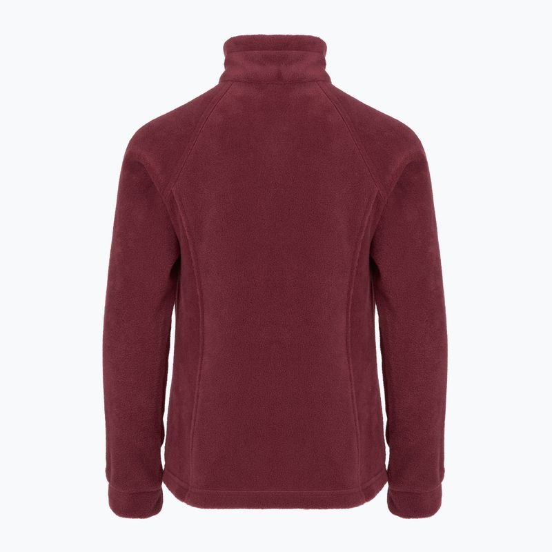 Gyerek polárpulóver Columbia Benton Springs Fleece rich wine 2