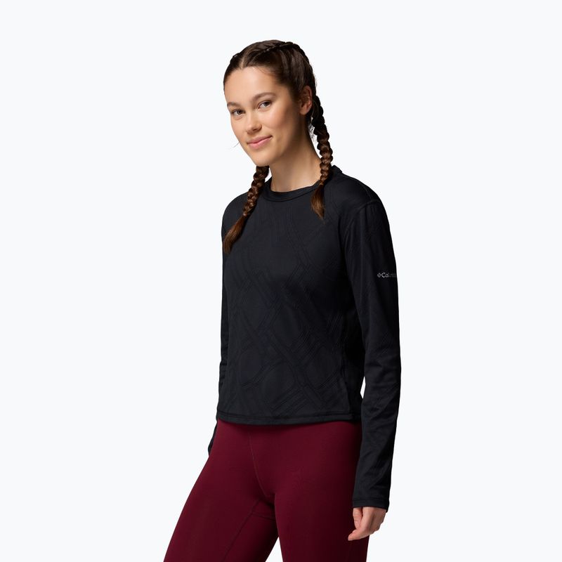 Női trekking hosszú ujjú felső Columbia Granite Point Crew black 4