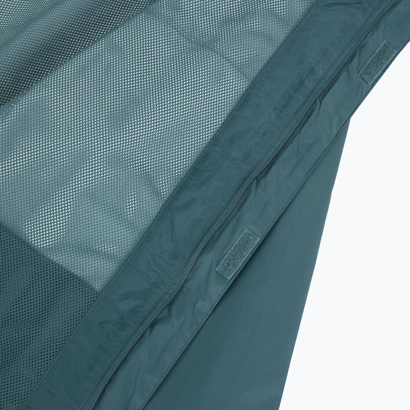 Férfi túrafelső Columbia Triple Canyon Grid Fleece Full Zip II compass blue heather/black 6