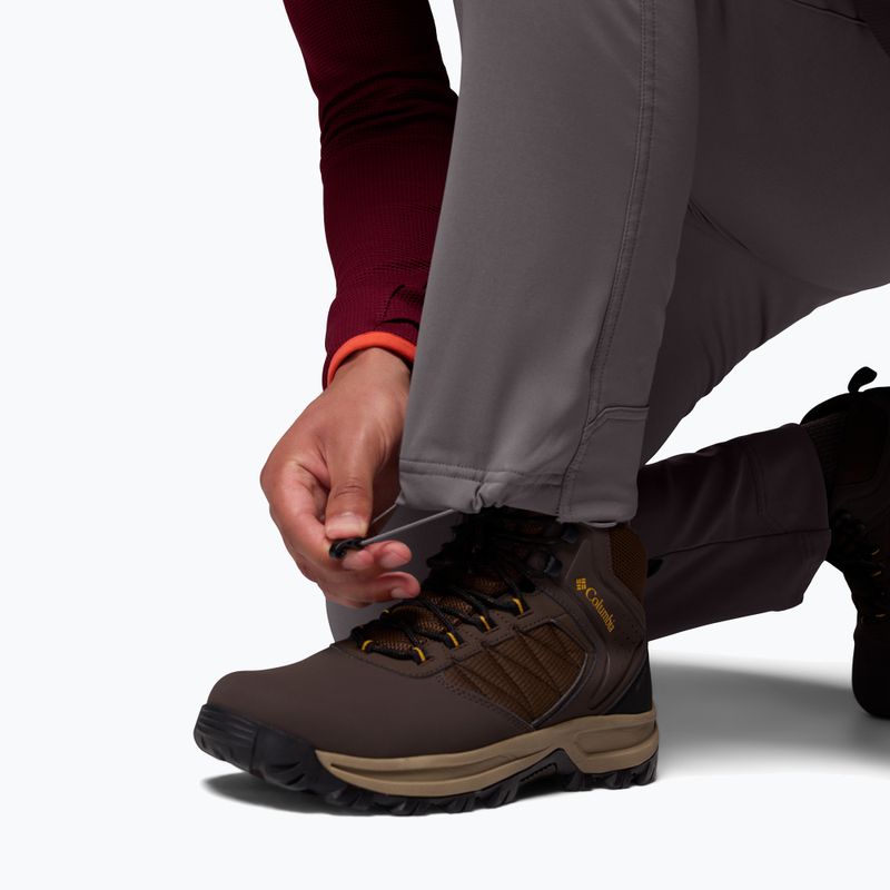 Férfi túranadrág Columbia Tech Trail Utility Winter city grey 10