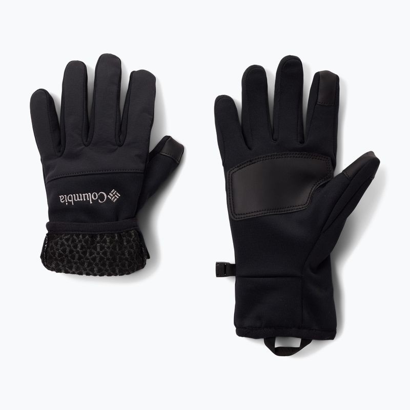 Női trekking kesztyűk Columbia Arctict Peak black 2