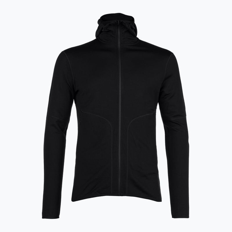 Férfi Icebreaker Merino 560 Realfleece Elemental II sí kabát fekete