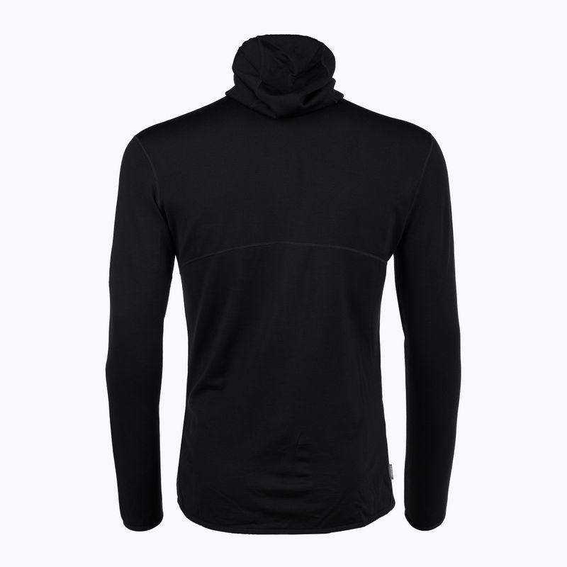 Férfi Icebreaker Merino 560 Realfleece Elemental II sí kabát fekete 2