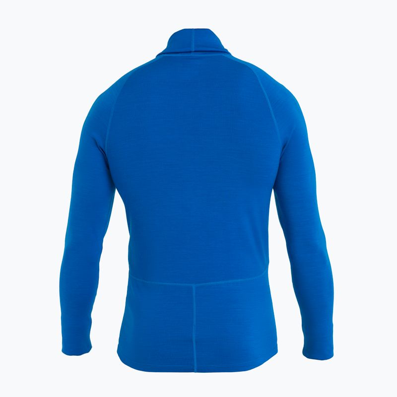 Férfi Icebreaker Merino Roll Neck termikus pulóver lazurit 7