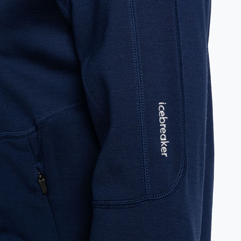 Icebreaker női sí kabát Merino 560 Realfleece Elemental II királyi tengerészkék 3