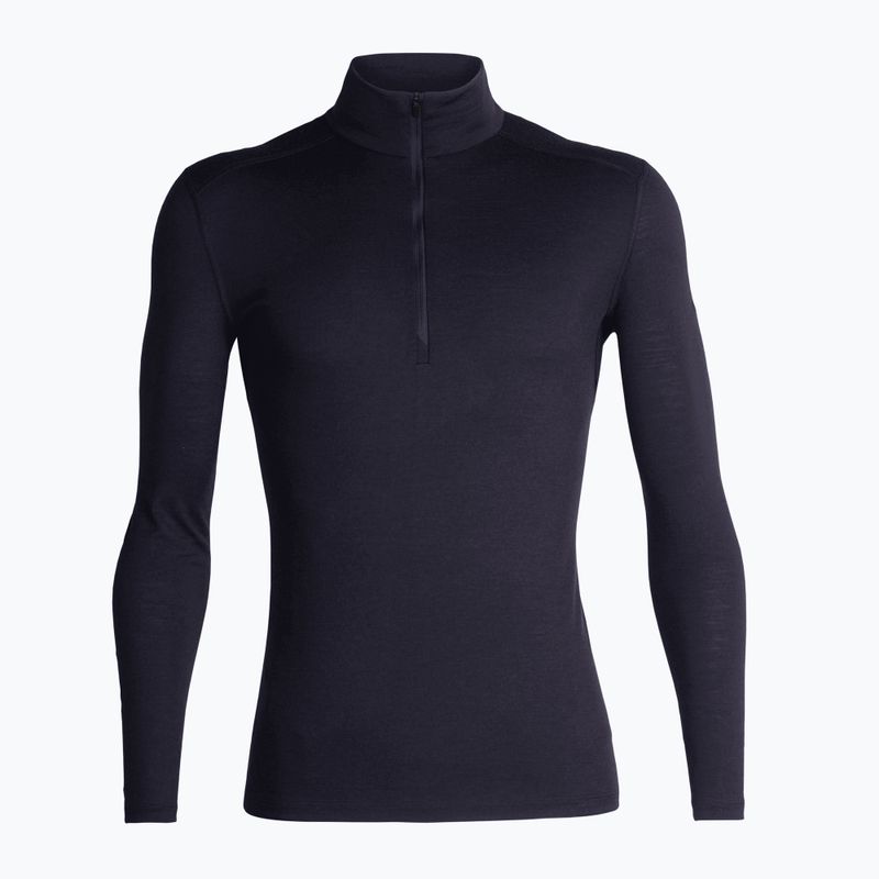 Férfi termikus pulóver icebreaker Merino 200 Oasis fél cipzárral midnight navy 7