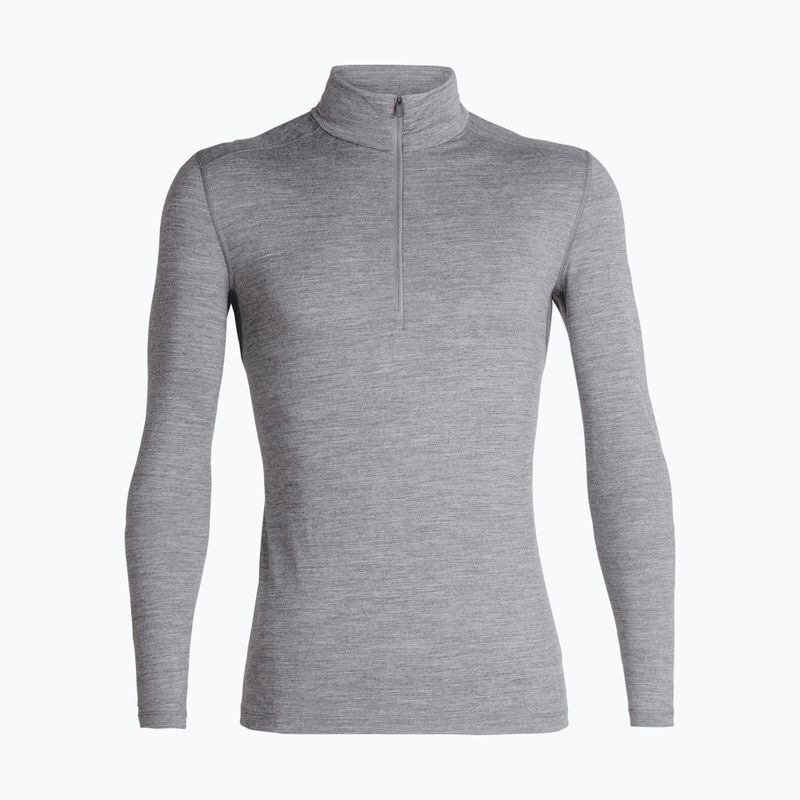 Férfi termikus pulóver icebreaker Merino 200 Oasis Half Zip gritstone heather 6