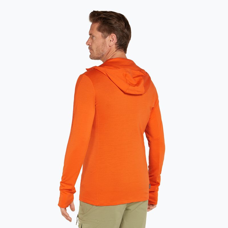 Férfi Icebreaker Merino 260 Quantum IV Zip Hoodie kék színű 3