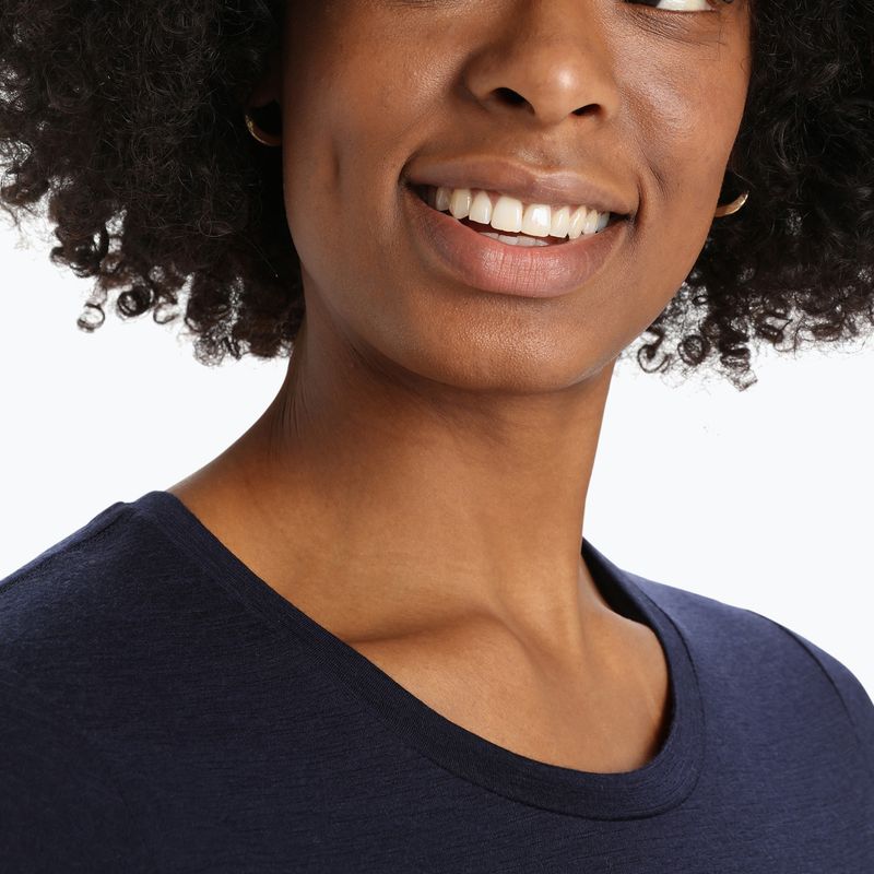 Női trekking póló icebreaker Tech Lite II tengerészkék IB0A56IT4011 5