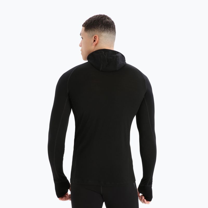 Férfi Icebreaker ZoneKnit szigetelt trekking dzseki fekete 2