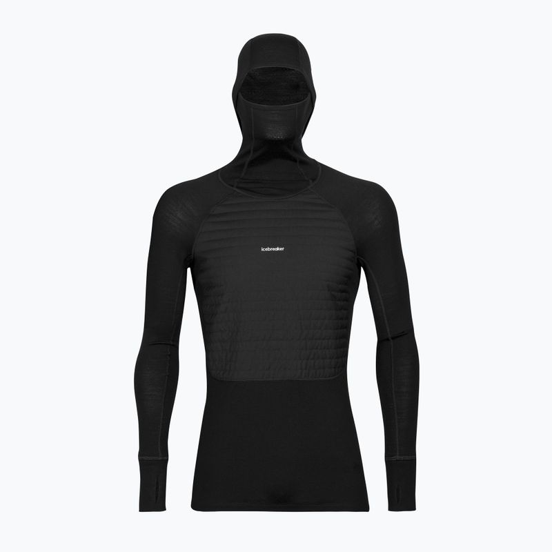 Férfi Icebreaker ZoneKnit szigetelt trekking dzseki fekete 7