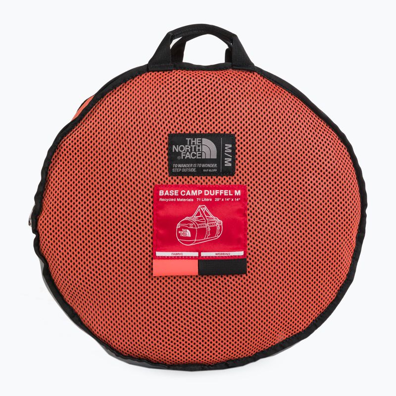 The North Face Base Camp Duffel S 50 l utazótáska narancssárga NF0A52STZV11 7