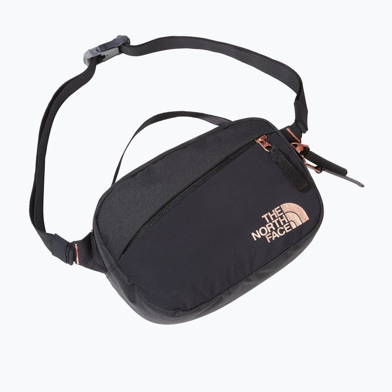 The North Face Isabella 2.5 l fekete világos sáska/égetett korall metál női aktatáska 3