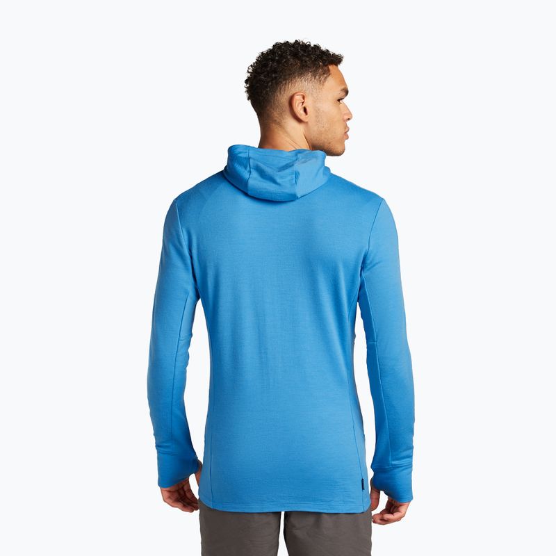 Férfi trekking pulóver icebreaker Merino 260 Quantum IV Zip Hoodie arctic 3