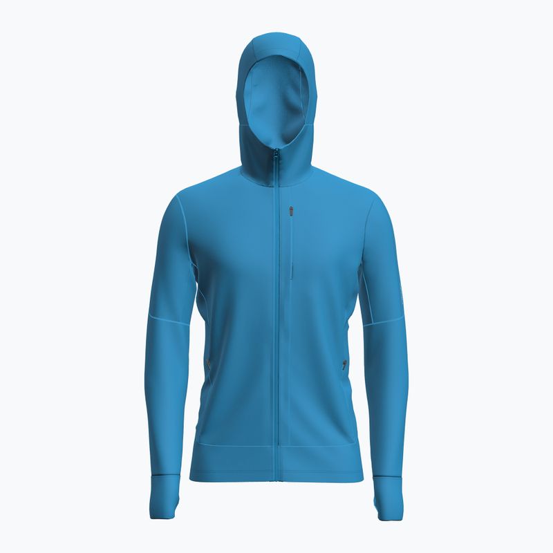 Férfi trekking pulóver icebreaker Merino 260 Quantum IV Zip Hoodie arctic 16