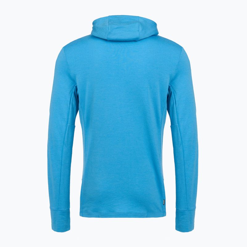 Férfi trekking pulóver icebreaker Merino 260 Quantum IV Zip Hoodie arctic 11