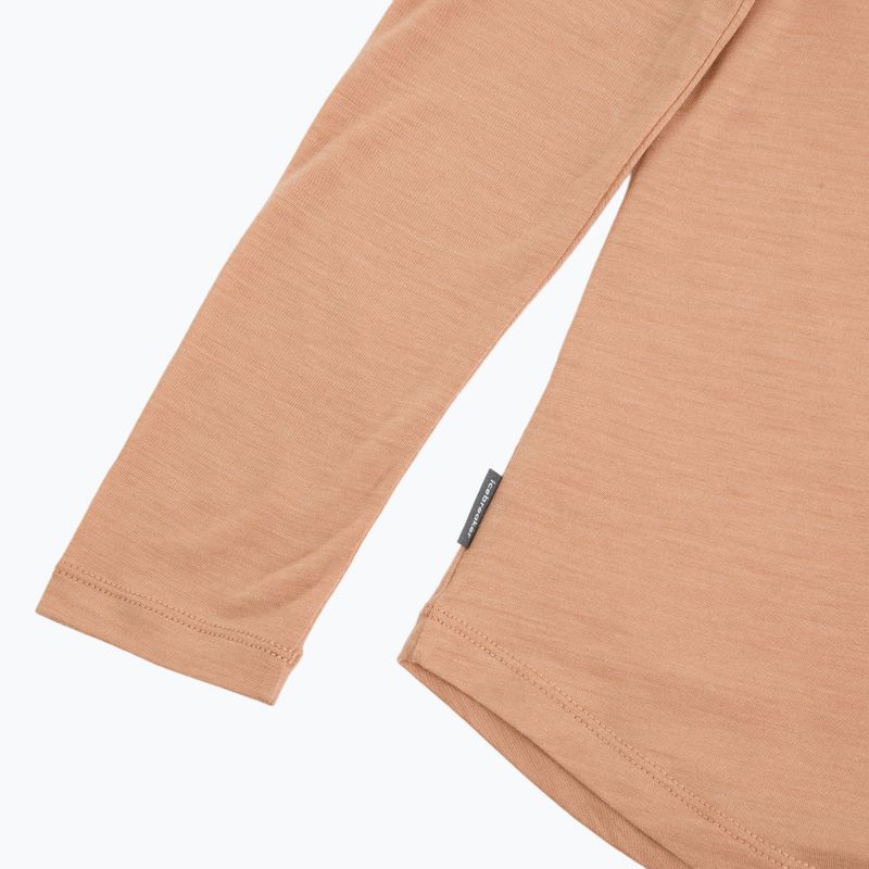 Női hosszú ujjú túrafelső icebreaker Merino 125 Cool-Lite Sphere III LS Tee desert sand 4