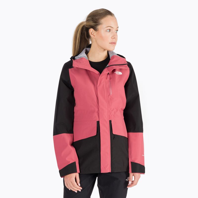 Női The North Face Dryzzle All Weather JKT Futurelight esőkabát rózsaszín NF0A5IHL4G61