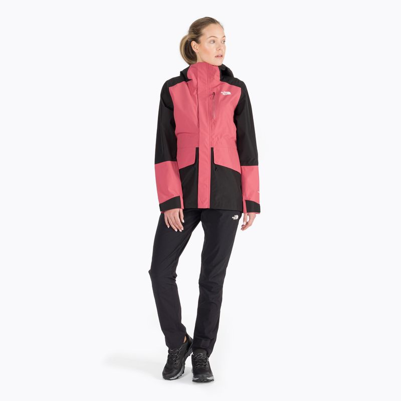 Női The North Face Dryzzle All Weather JKT Futurelight esőkabát rózsaszín NF0A5IHL4G61 9