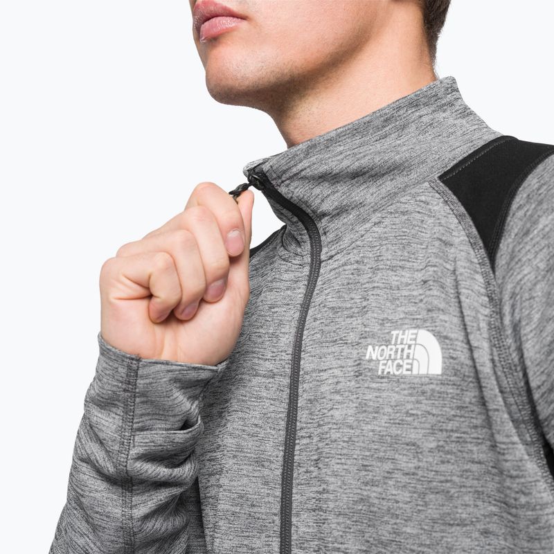 Férfi trekking dzseki The North Face AO Midlayer FZ FZ szürke NF0A5IMFYLM1 5