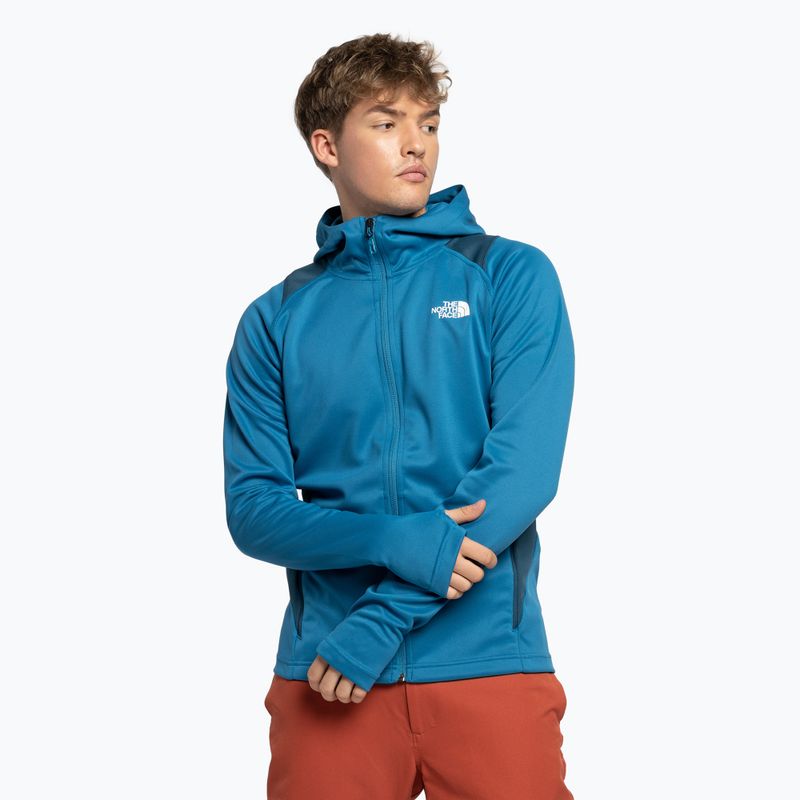Férfi trekking dzseki The North Face AO Midlayer FZ Hoodie FZ kék NF0A5IMG5E91