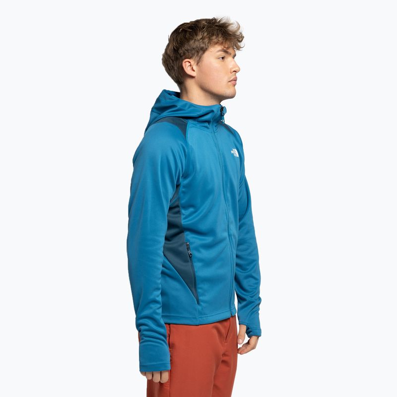 Férfi trekking dzseki The North Face AO Midlayer FZ Hoodie FZ kék NF0A5IMG5E91 3