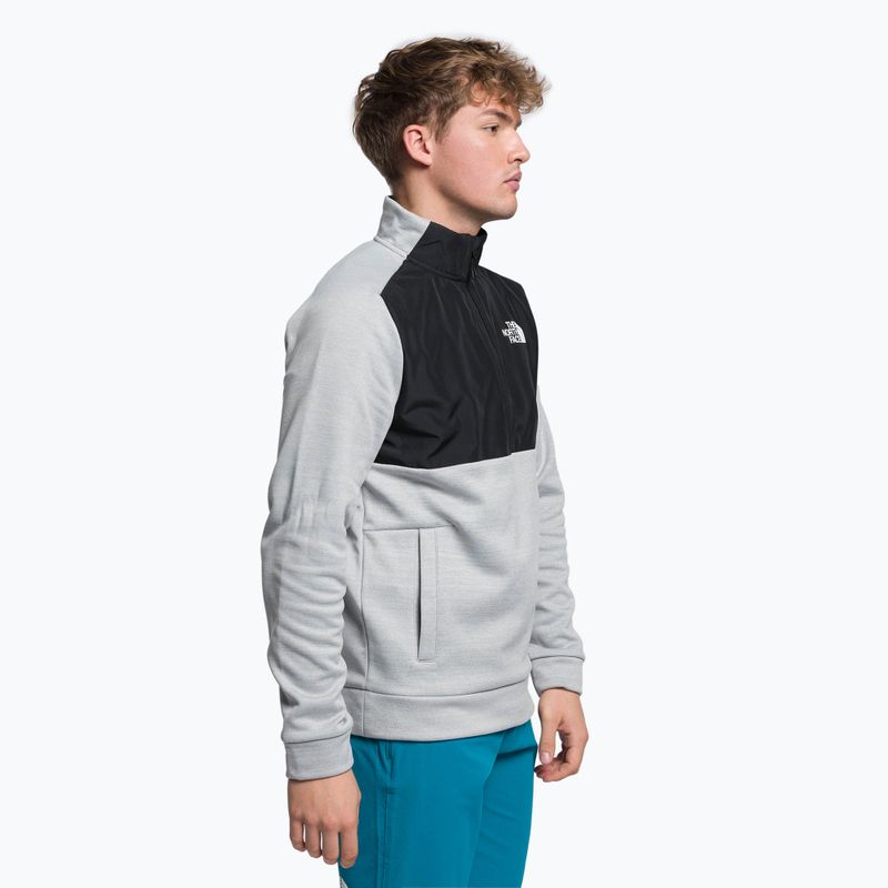 Férfi The North Face MA 1/4 Zip 1/4 fleece pulóver világosszürke NF0A5IESGAU1 3