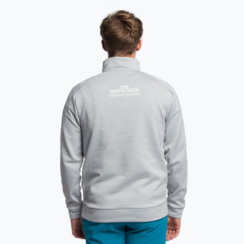 Férfi The North Face MA 1/4 Zip 1/4 fleece pulóver világosszürke NF0A5IESGAU1 4