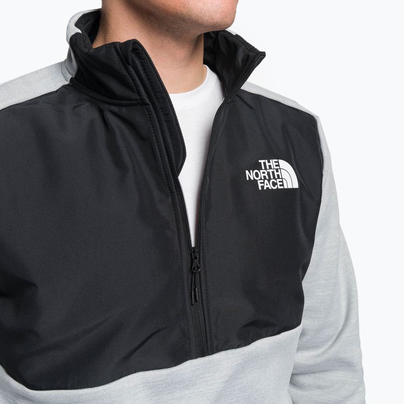 Férfi The North Face MA 1/4 Zip 1/4 fleece pulóver világosszürke NF0A5IESGAU1 6