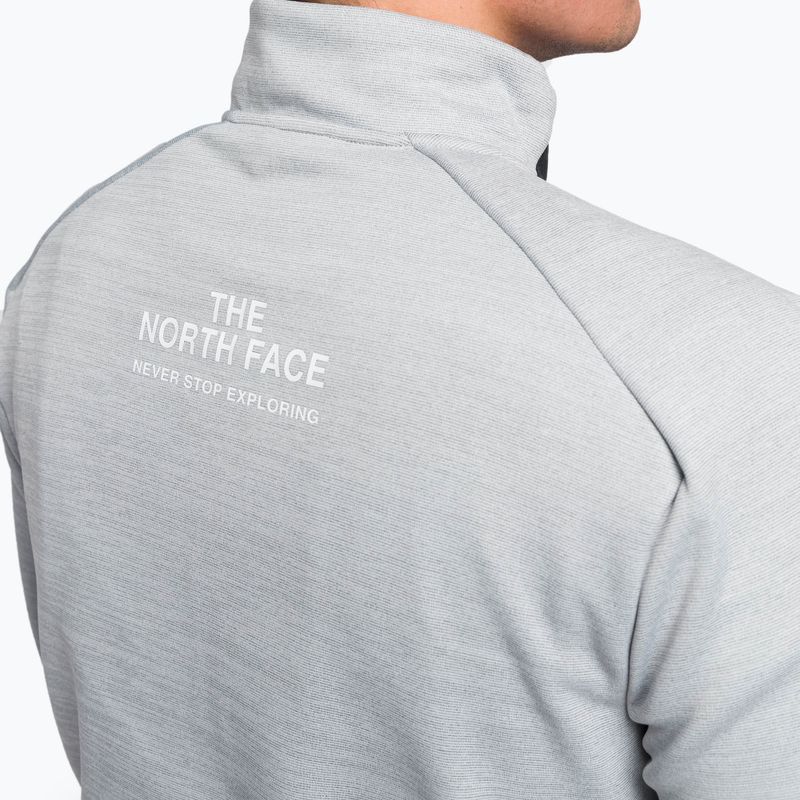 Férfi The North Face MA 1/4 Zip 1/4 fleece pulóver világosszürke NF0A5IESGAU1 7