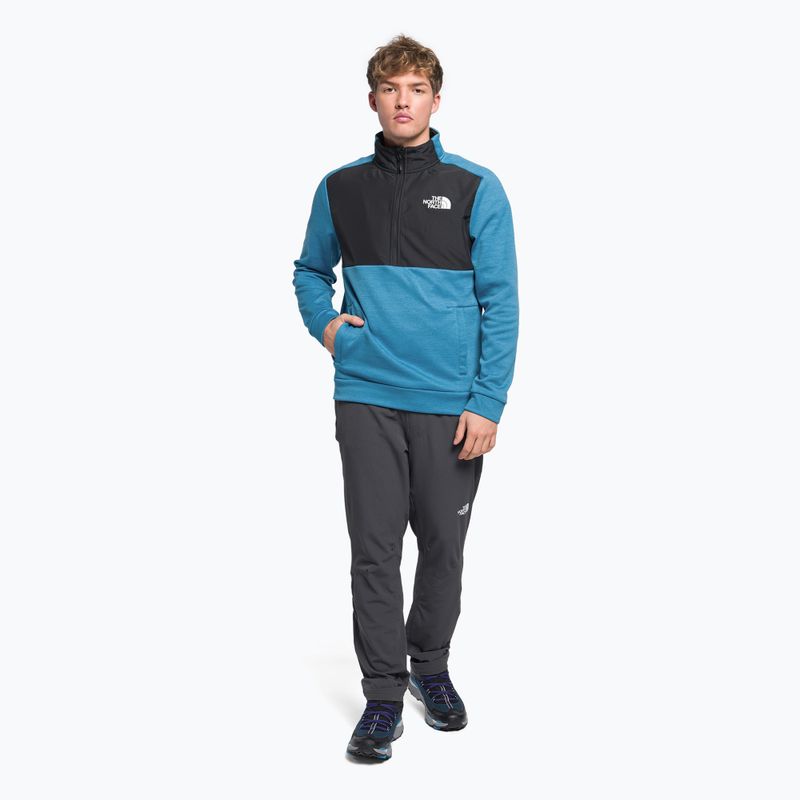 Férfi The North Face MA 1/4 Zip 1/4 fleece pulóver kék NF0A5IES5V91 2