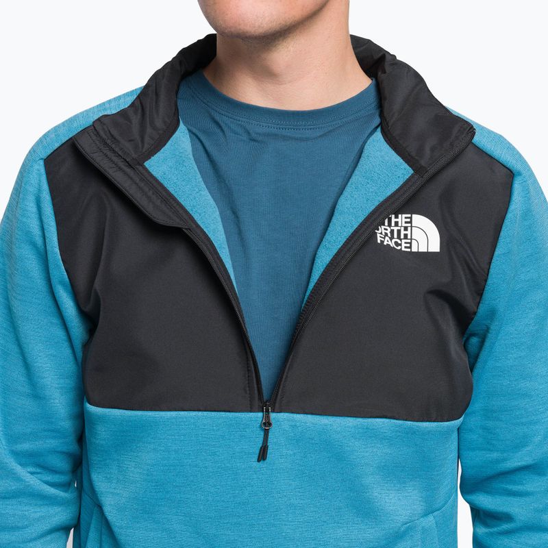 Férfi The North Face MA 1/4 Zip 1/4 fleece pulóver kék NF0A5IES5V91 9