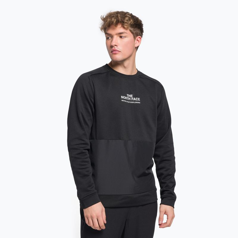 Férfi gyapjúkabát The North Face Ma Crew fekete NF0A5IERKX71