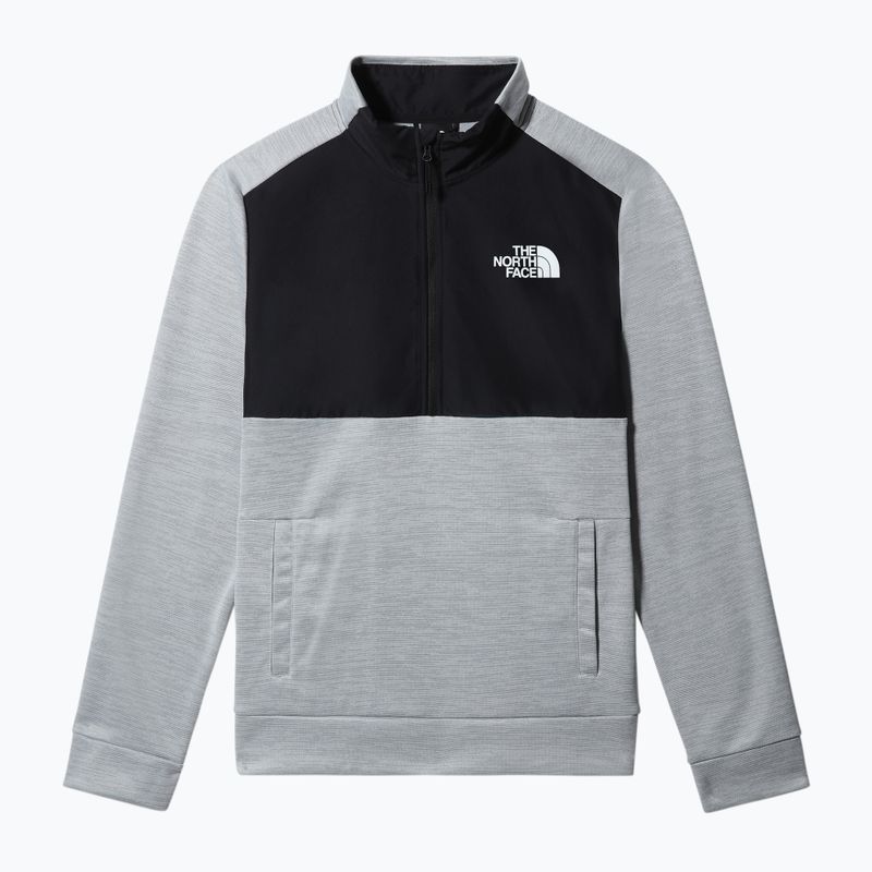 Férfi The North Face MA 1/4 Zip 1/4 fleece pulóver világosszürke NF0A5IESGAU1 9