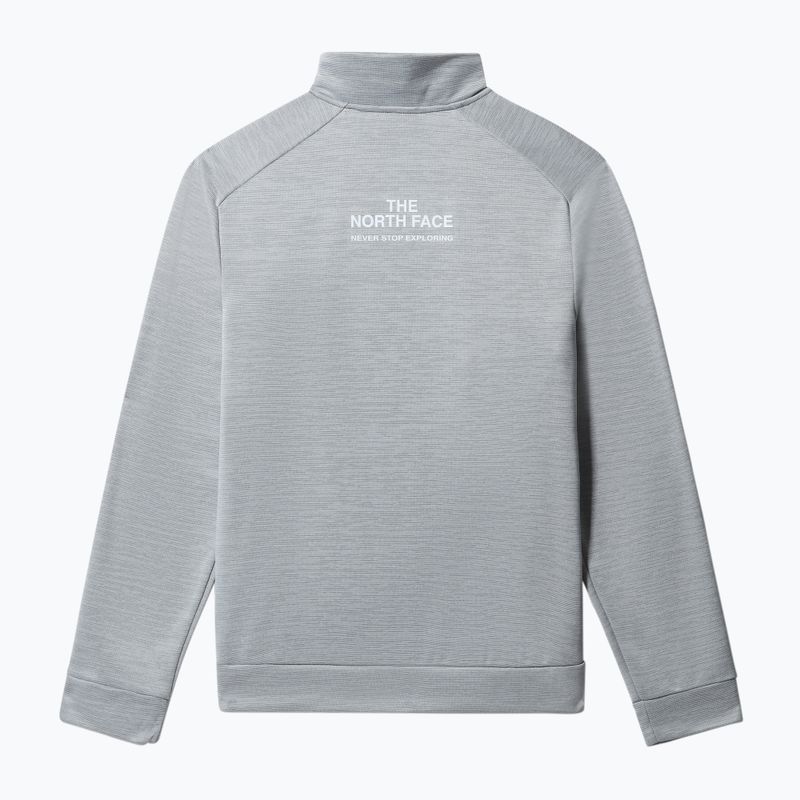 Férfi The North Face MA 1/4 Zip 1/4 fleece pulóver világosszürke NF0A5IESGAU1 10