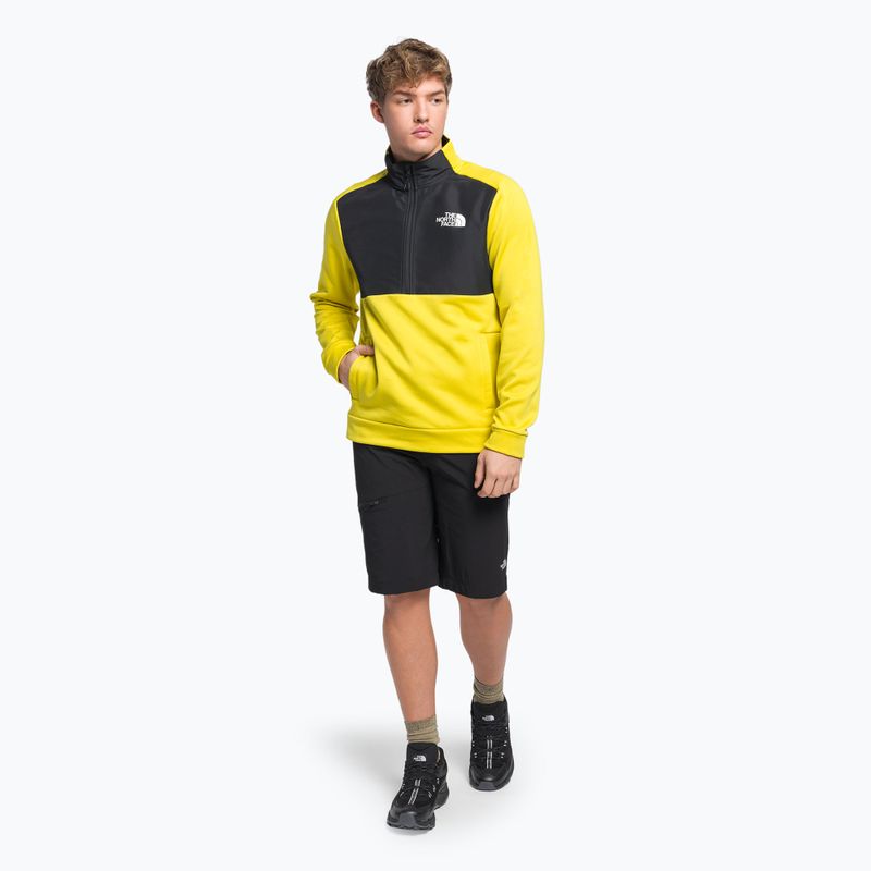 Férfi The North Face MA 1/4 Zip 1/4 fleece pulóver sárga NF0A5IESY7C1 2