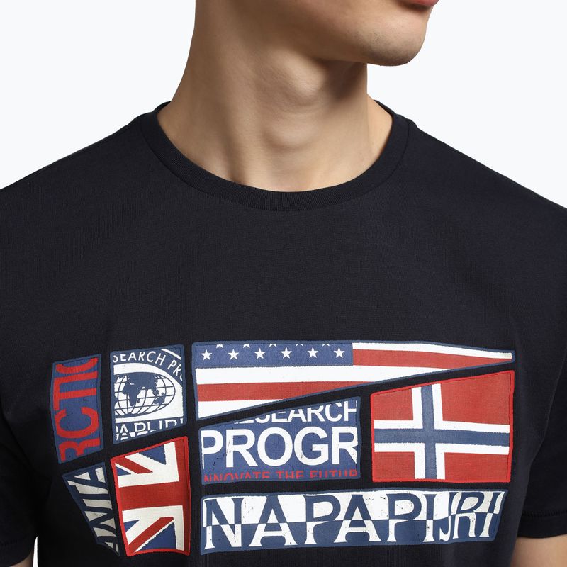 Férfi Napapijri NP0A4G34 azul póló 3