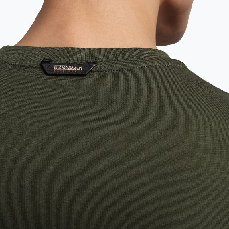 Férfi Napapijri NP0A4G34 verde póló 4