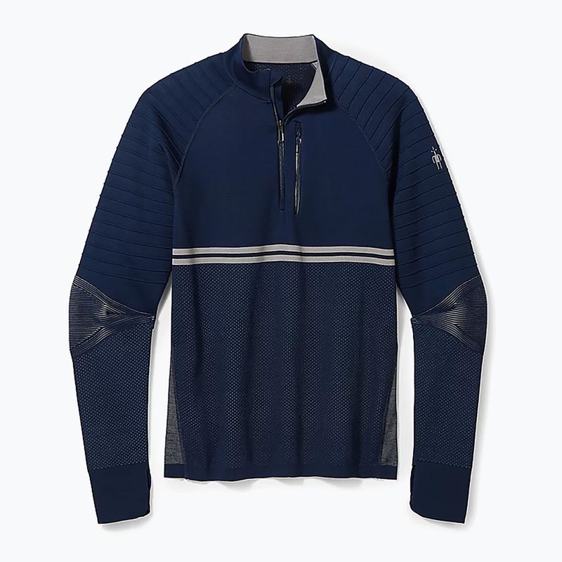Férfi termoaktív pulóver Smartwool Intraknit Merino Tech 1/4 Zip deep navy 5