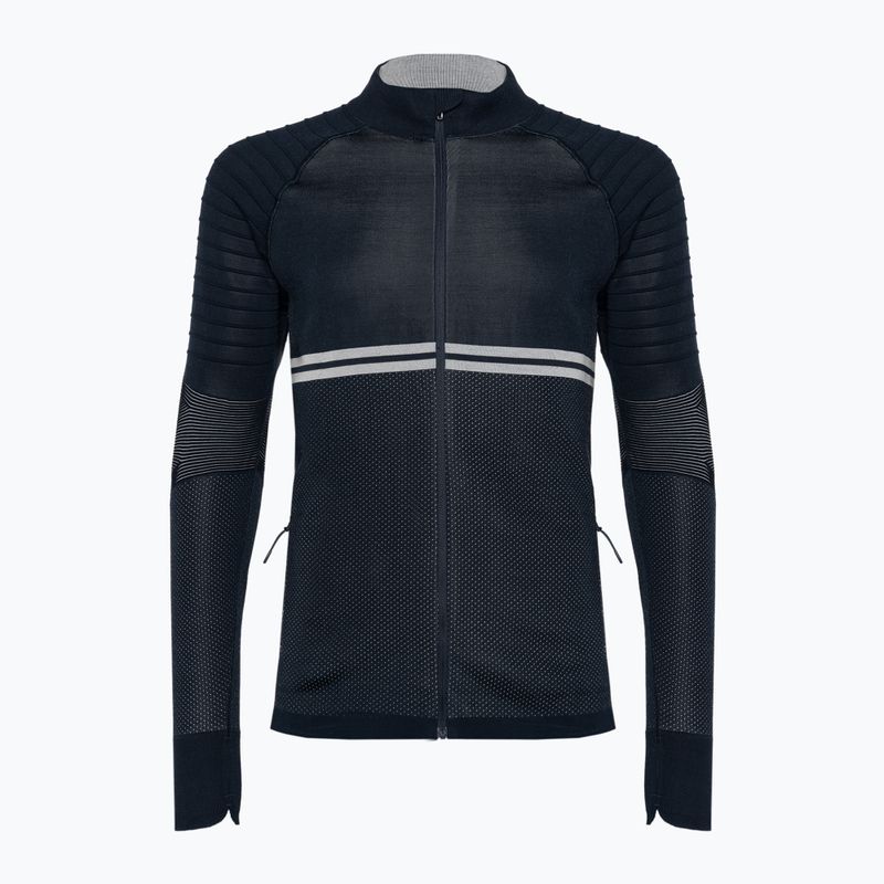 Férfi Smartwool Intraknit Merino Tech Full Zip thermo melegítő pulóver sötétkék 16671 4