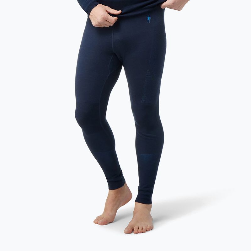 Férfi Smartwool Intraknit Thermal Merino Base Layer alsónadrág navy blue 16829