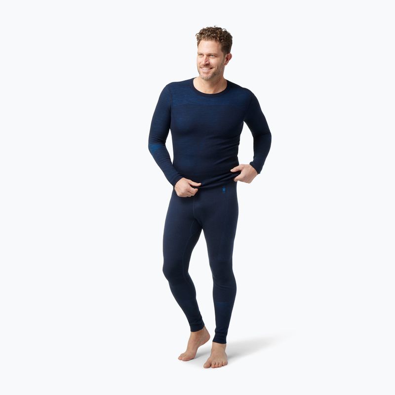 Férfi Smartwool Intraknit Thermal Merino Base Layer alsónadrág navy blue 16829 2