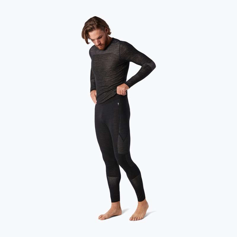 Férfi Smartwool Intraknit Thermal Merino Base Layer alsónadrág Fekete 16829 2