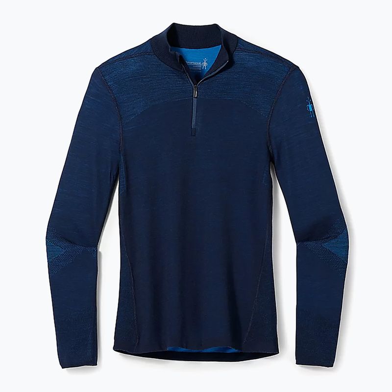 Férfi Smartwool Intraknit Merino 200 1/4 Zip thermo póló tengerészkék 16260