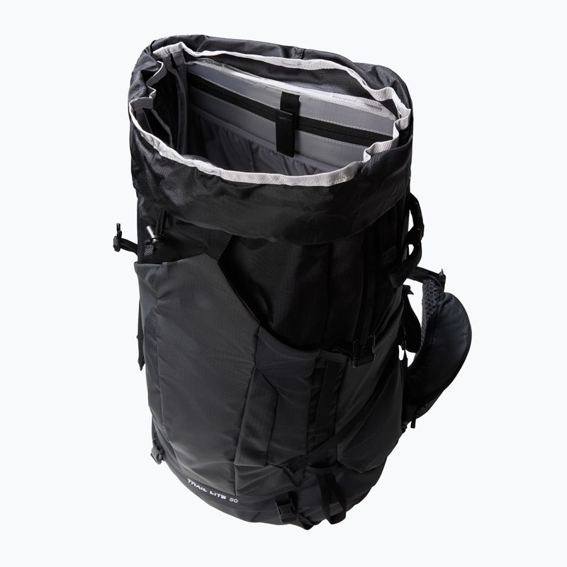 The North Face Trail Lite 50 l túra hátizsák fekete NF0A81CGKT01 3