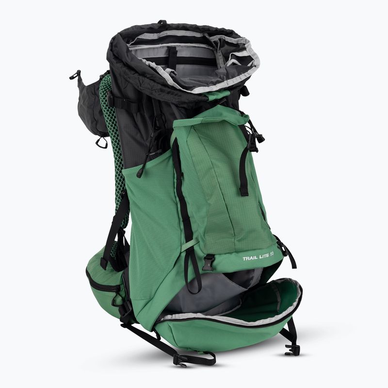 The North Face Trail Lite 50 l zöld túra hátizsák NF0A81CGP7P1 4