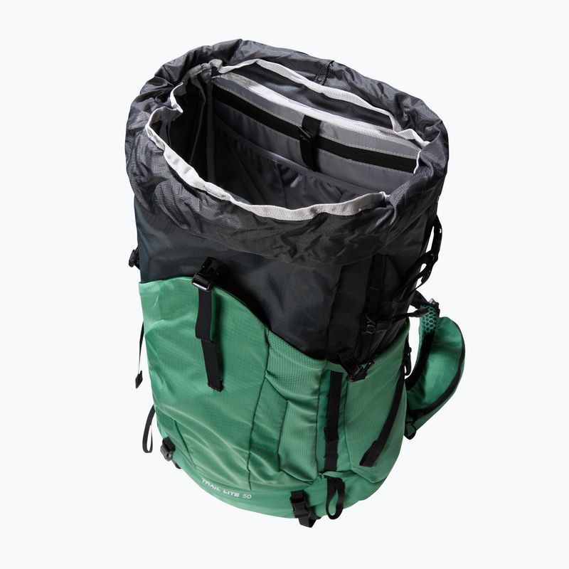 The North Face Trail Lite 50 l zöld túra hátizsák NF0A81CGP7P1 7