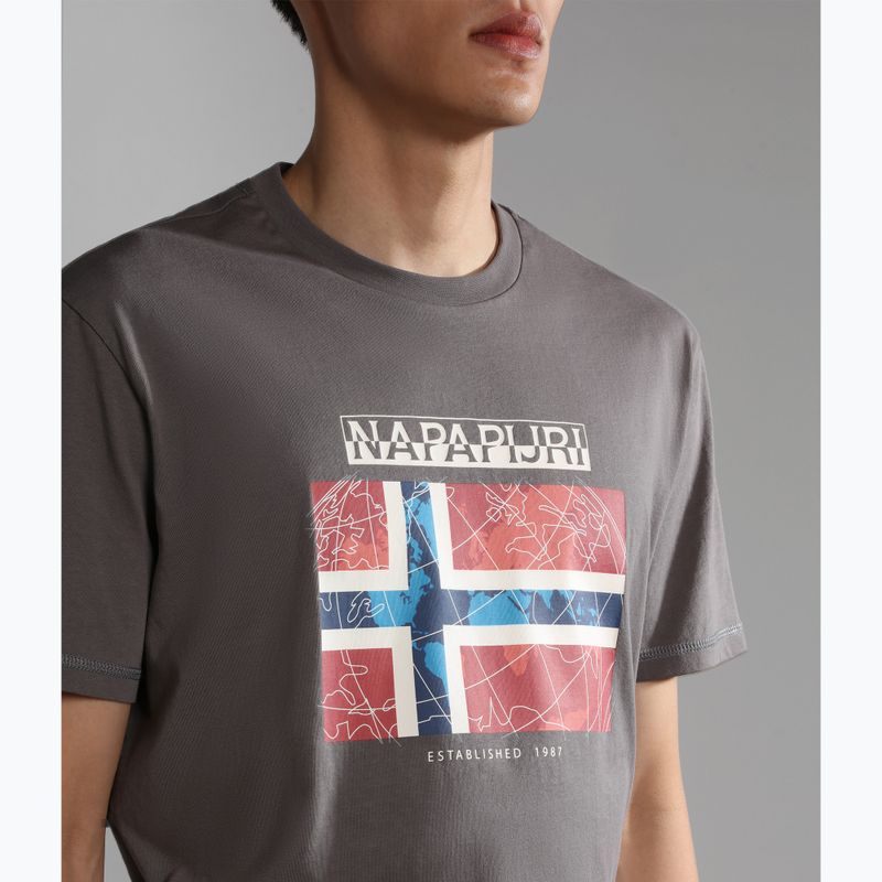 Napapijri férfi póló NP0A4H22 gris 3