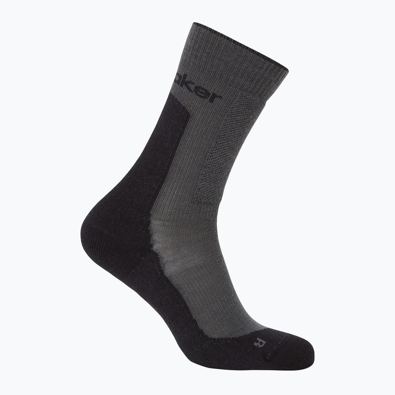 Icebreaker női zokni Merino Hike+ Medium Crew obszidián/fekete zokni