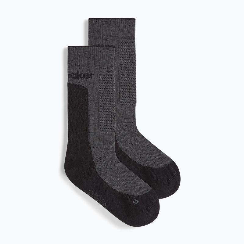 Icebreaker női zokni Merino Hike+ Medium Crew obszidián/fekete zokni 2
